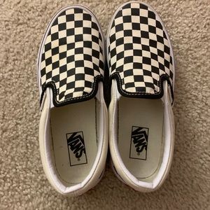 Checkered vans